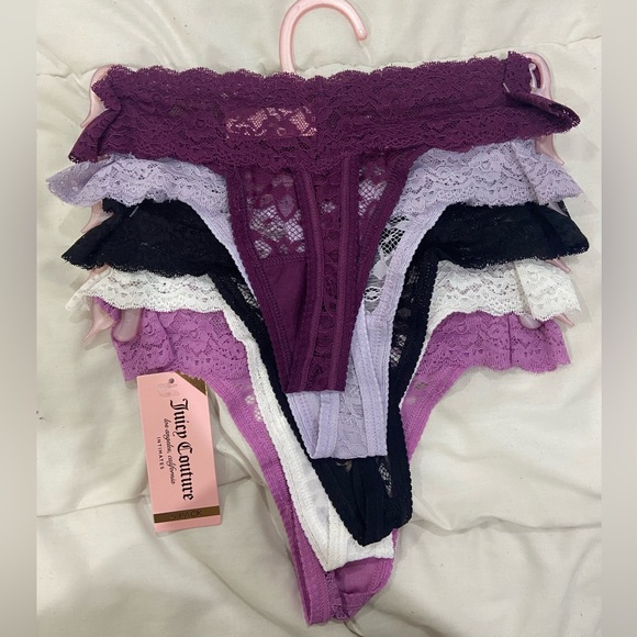 BRAND NEW WITH TAGS JUICY COUTURE THONGS - Picture 6 of 6